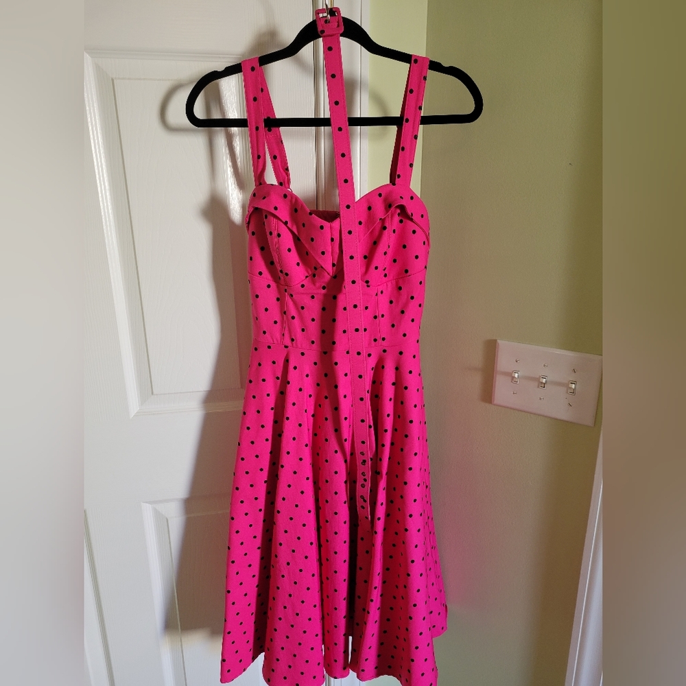Vixen micheline pitt hot pink maneater swing sz small